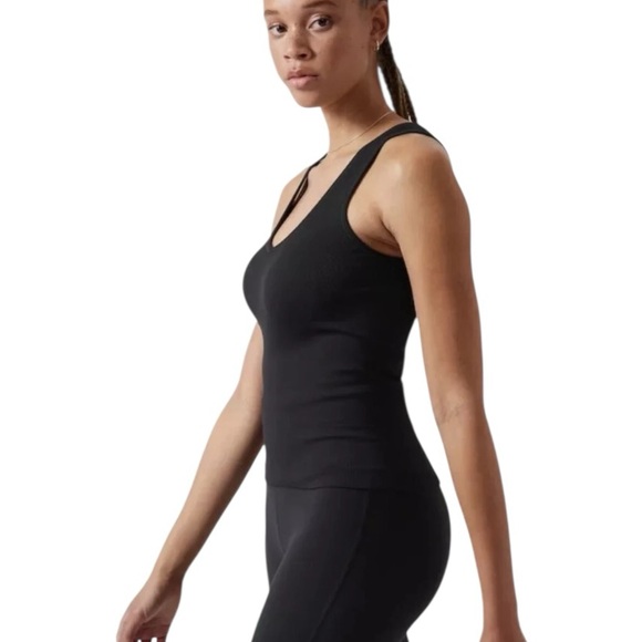 Athleta Aurora Tank Camisole Black Large - Picture 2 of 11